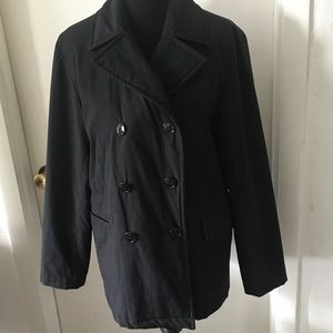 J Crew black coat